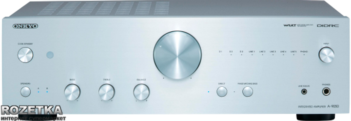 Стереопідсилювач Onkyo A-9050 Silver – фото, відгуки