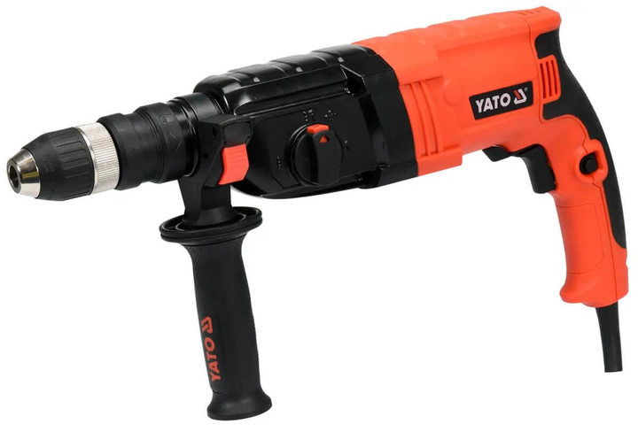 Перфоратор Yato YT-82122 в кейсе с БЗП и аксессуарами (YT-82122) - изображение 2