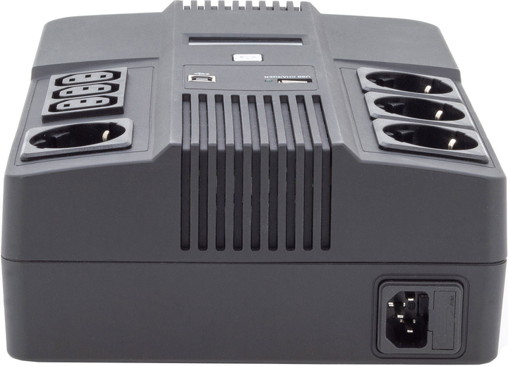 UPS Digitus All-in-One 600VA Black (DN-170110) - obraz 3