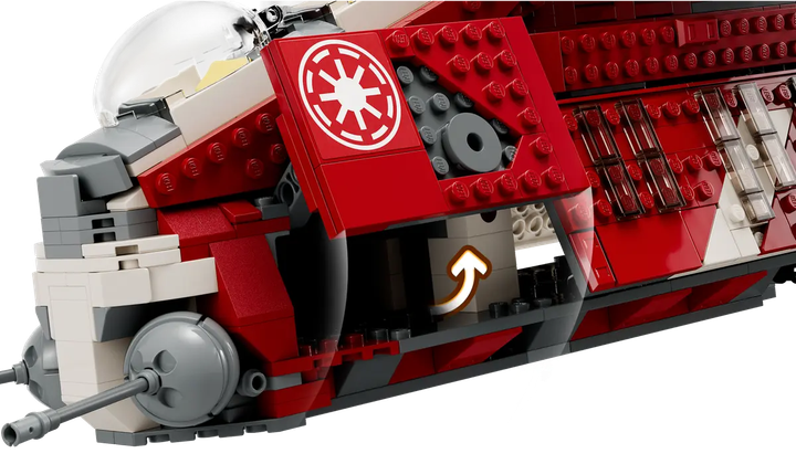 Конструктор LEGO Star Wars Канонерка гвардії Корусанта 1083 елементи (75354) - зображення 5