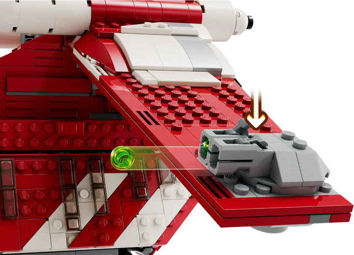 Конструктор LEGO Star Wars Канонерка гвардії Корусанта 1083 елементи (75354) - зображення 7