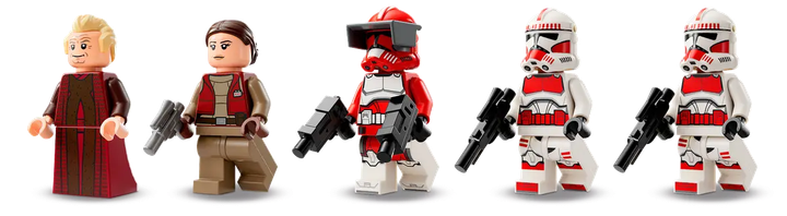Конструктор LEGO Star Wars Канонерка гвардії Корусанта 1083 елементи (75354) - зображення 9