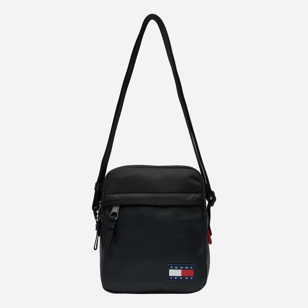 Torba listonoszka męska mała Tommy Jeans AM0AM12390-BDS Czarna (8720636881492) - obraz 3