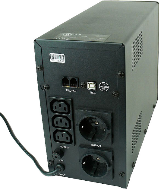 ДБЖ EnerGenie Pro 1200 VA LCD (EG-UPS-033) - зображення 3