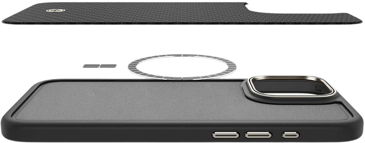 Etui Spigen Enzo Aramid MagFit do Apple iPhone 16 Pro Black (8809971233644) - obraz 7