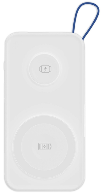 Powerbank 3MK PastelUp 10000 mAh 22.5W White (5903108583268) - obraz 1