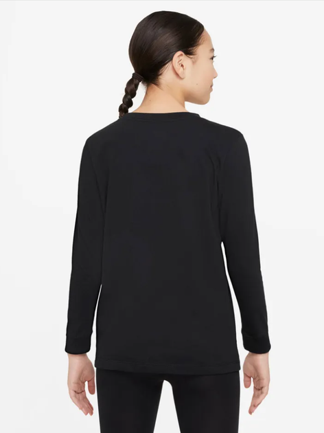Подростковый лонгслив Nike K Nsw Ls Tee Emb Futura Lbr FZ4946-010 137-147 см Черный (197598545348) - изображение 2
