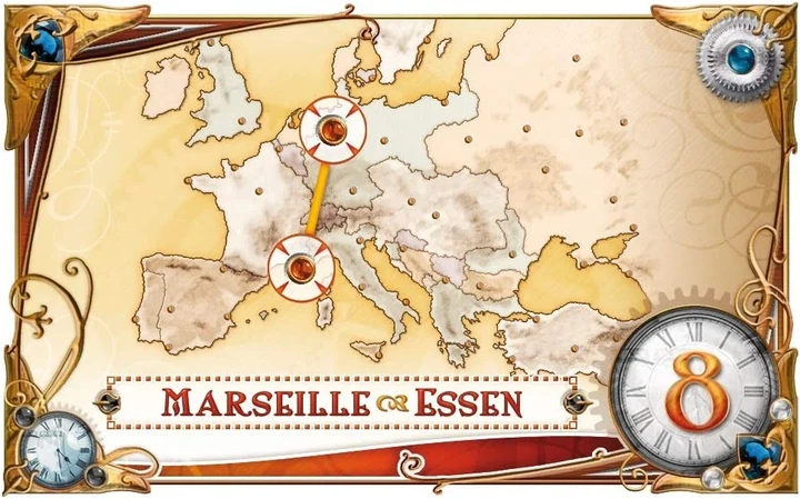 Доповнення Days of Wonder Ticket to Ride Europe 1912 / Квиток на потяг Європа 1912 + правила українською! - изображение 5