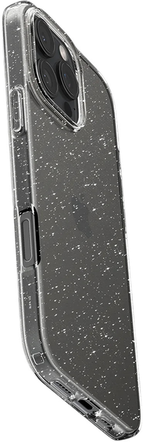Чохол Spigen Liquid Crystal Glitter для Apple iPhone 16 Pro Max Crystal Quartz (8809971229210) - зображення 6