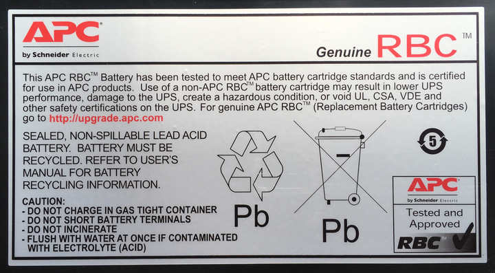 Акумуляторний блок APC RBC31 для SURT1000/SURT2000/SURT48 (731304111788) - зображення 2