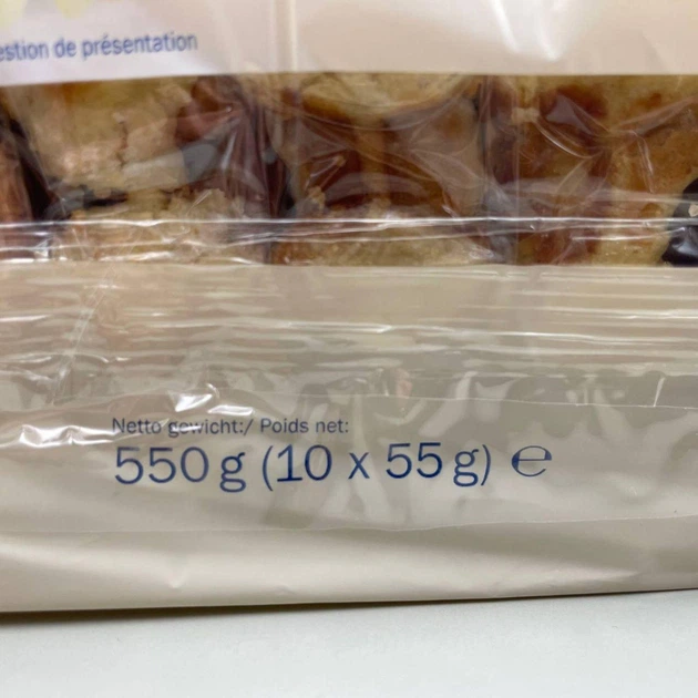 Оригінальні бельгіські вафлі (льєжські з перловим цукром) 550 г Belgix Luikse Wafels (BLW-10х55) - зображення 9
