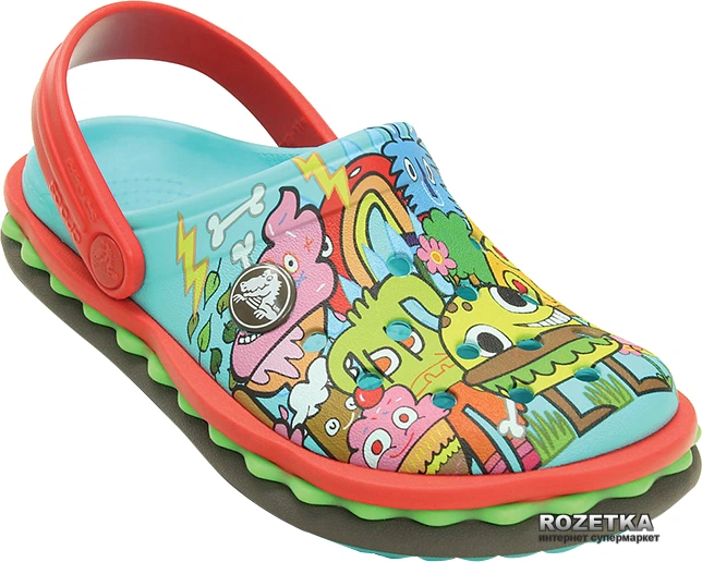 Чоловічі крокси Crocs Jibbitz Burger 200767-40M 46-47 (M12) 30 см