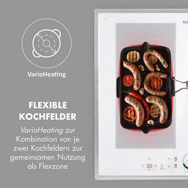 Индукционная плита Klarstein Delicatessa 60 Prime белая (10035267) - изображение 6