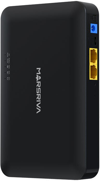 ДБЖ для маршрутизатора MARSRIVA KP2 EC DC+PoE+USB OUT 5V/9V/12V 18W 8000mAh (29.6Wh) - зображення 4