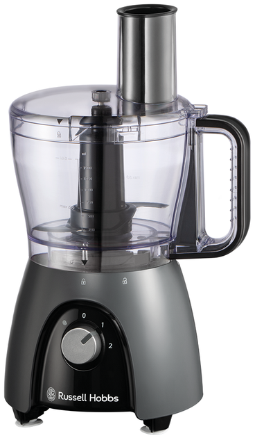 Кухонний комбайн RUSSELL HOBBS 27111-56 Matte Charcoal Food Processor - Фото 1 Кухонний комбайн RUSSELL HOBBS 27111-56 Matte Charcoal Food Processor - зображення 1