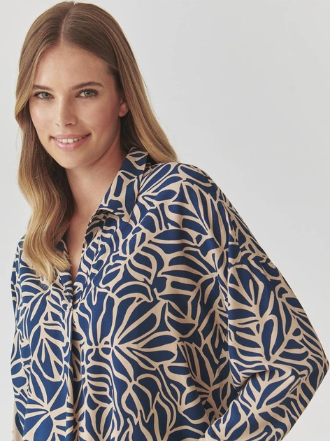 Bluzka damska Tatuum Berko T2418.045 36 Ciemnogranatowa (5900142361753) - obraz 4