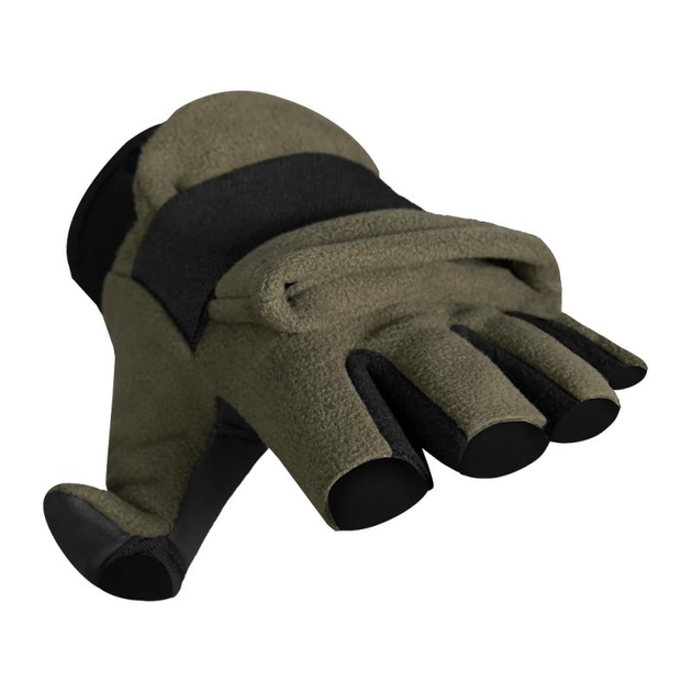 Зимові рукавички Camotec Grip Max Windstopper Olive L - зображення 2