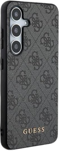 Etui Guess Hardcase 4G Metal Gold Logo do Samsung Galaxy A55 A556 Black (GUOHCSA55G4GFGR) - obraz 4