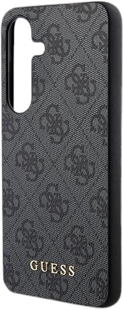 Etui Guess Hardcase 4G Metal Gold Logo do Samsung Galaxy A55 A556 Black (GUOHCSA55G4GFGR) - obraz 6