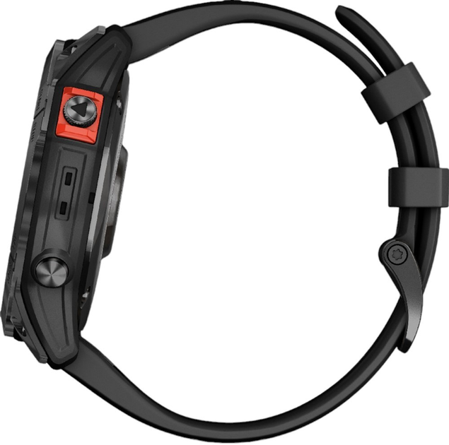 Zegarek sportowy Garmin fenix 7X 35.56 mm Solar Slate Gray with Black Band (010-02541-01) - obraz 5