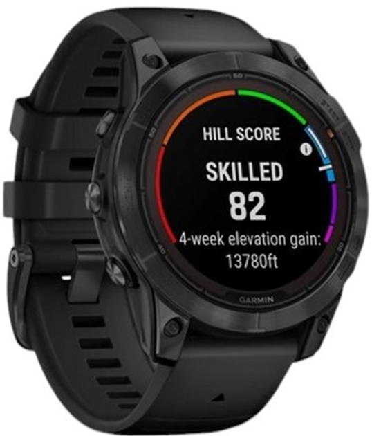 Смарт-годинник Garmin Fenix 7 Pro Solar Edition Slate Grey with Black Band (010-02777-01) - зображення 3