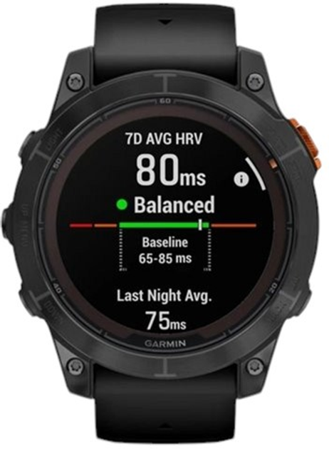 Смарт-годинник Garmin Fenix 7 Pro Solar Edition Slate Grey with Black Band (010-02777-01) - зображення 5