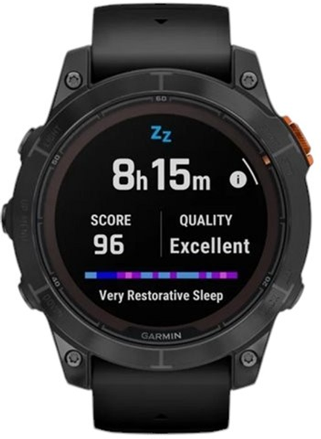 Смарт-годинник Garmin Fenix 7 Pro Solar Edition Slate Grey with Black Band (010-02777-01) - зображення 8