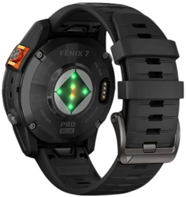 Смарт-годинник Garmin Fenix 7 Pro Solar Edition Slate Grey with Black Band (010-02777-01) - зображення 12