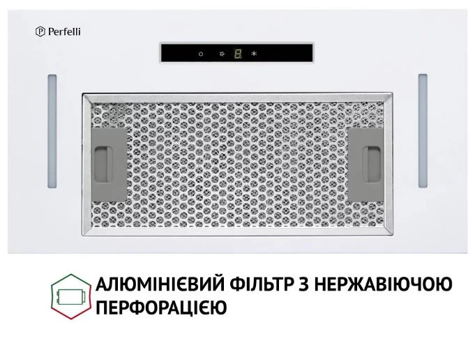 Витяжка Perfelli BIS 5653 WH 1000 LED - зображення 3