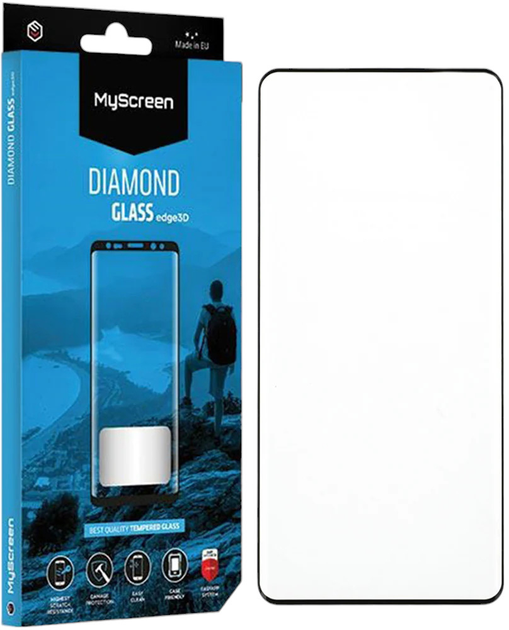 Szkło hybrydowe MyScreen Diamond Glass Edge 3D do OnePlus 12R (5904433232388) - obraz 1