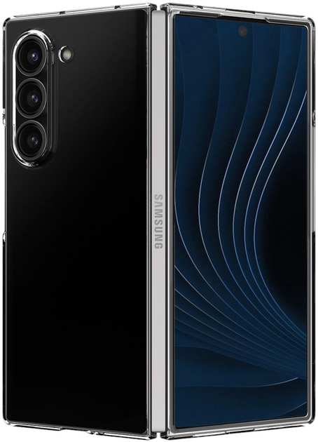 Чохол Spigen Air Skin для Samsung Galaxy Z Fold 6 Transparent (8809971227681) - зображення 3