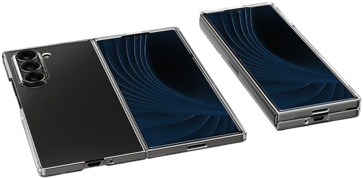Чохол Spigen Air Skin для Samsung Galaxy Z Fold 6 Transparent (8809971227681) - зображення 6