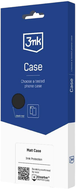 Чохол 3MK Matt Case для Motorola Edge 50 Pro Black (5903108567633) - зображення 4