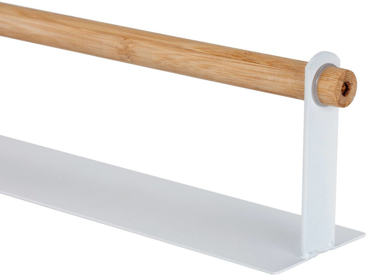 Uchwyt na ręczniki papierowe Wenko Magna magnetyczny 30 cm Biały (4008838381137) - obraz 5
