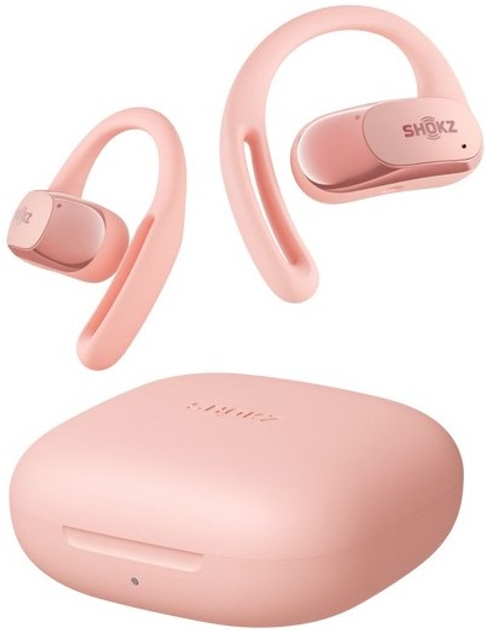 Бездротові навушники Shokz OpenFit Air Pink (810092678687) - зображення 1