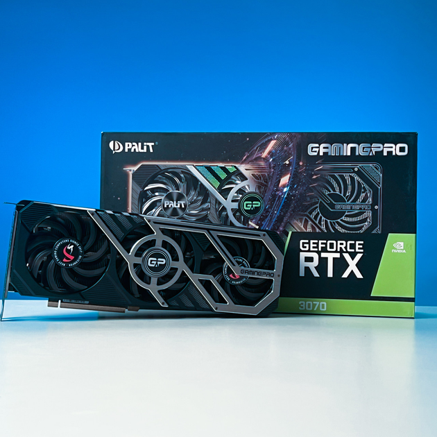 Видеокарта Palit GeForce RTX 3070 GamingPro 8GB GDDR6X Б/У – фото ...