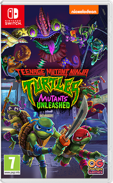 Гра Nintendo Switch Teenage Mutant Ninja Turtles: Mutants Unleashed (Картридж) (5061005354555) - зображення 1