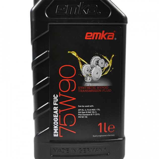 Олива трансмісійна Emka Emkogear FUC 75W90 1 л - зображення 2