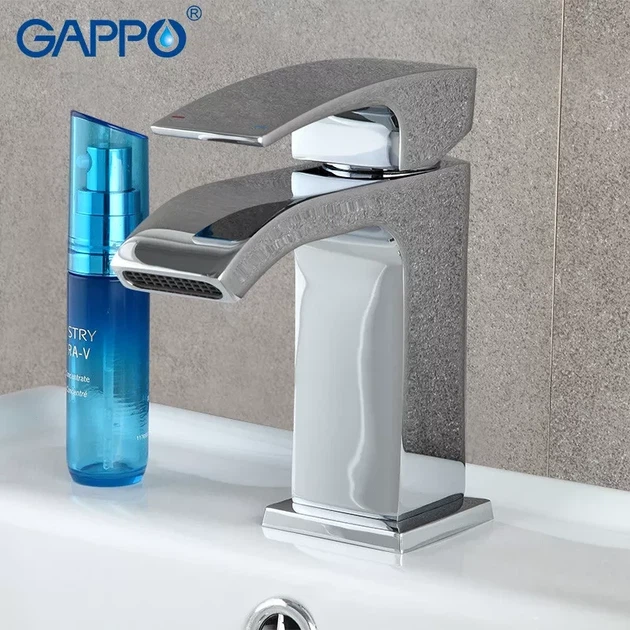 Смеситель для умывальника GAPPO G1007-1, хром - Фото 2 Смеситель для умывальника GAPPO G1007-1, хром - изображение 2