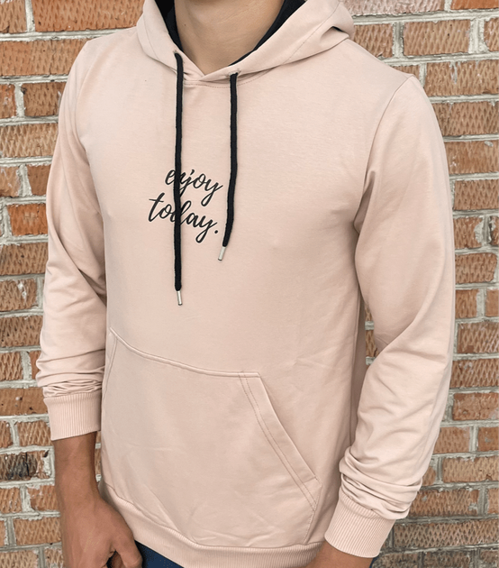 Мужское худи ENJOY TODAY - HECTOR - 17254 - XXL - Светло-бежевый - Фото 1 Мужское худи ENJOY TODAY - HECTOR - 17254 - XXL - Светло-бежевый - изображение 1