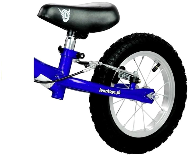 Rowerek biegowy LEAN Toys Carlo Niebieski (5902808154303) - obraz 3