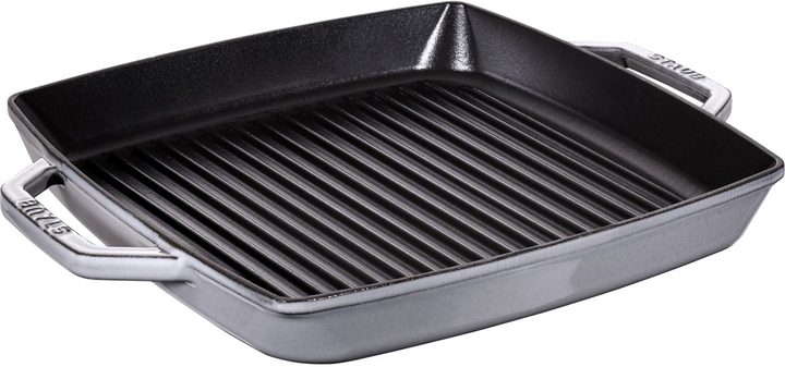 Patelnia grillowa Staub grafitowa 33 cm (3272340018459) - obraz 1