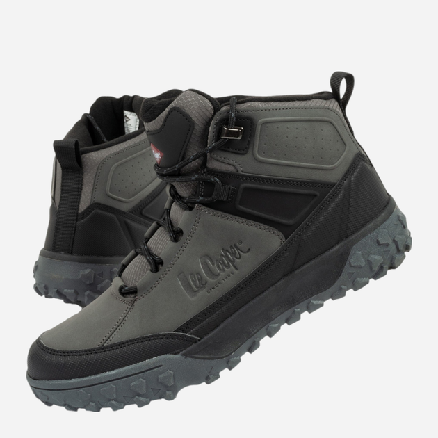 Buty trekkingowe męskie Lee Cooper LCJ-24-01-2939M 43 28 cm Szary/Czarny (5904292157082) - obraz 5