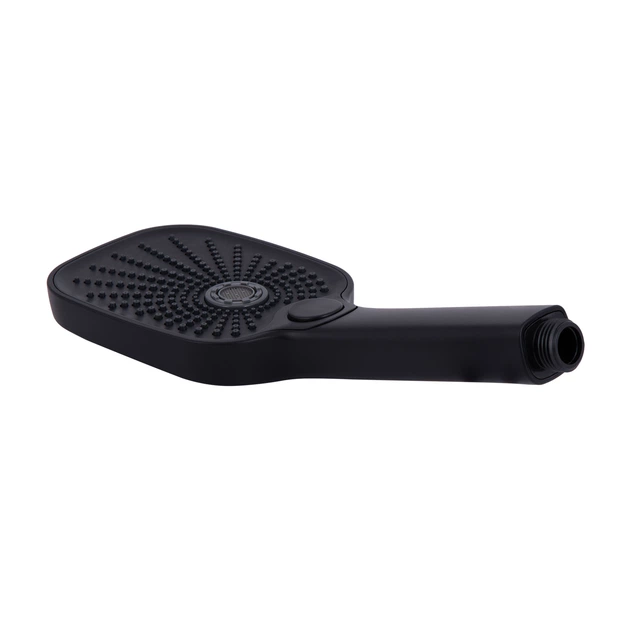 Смеситель для ванны Qtap Gemini (c душевым гарнитуром) QTGEM259BLM45682 Black Matt - изображение 5