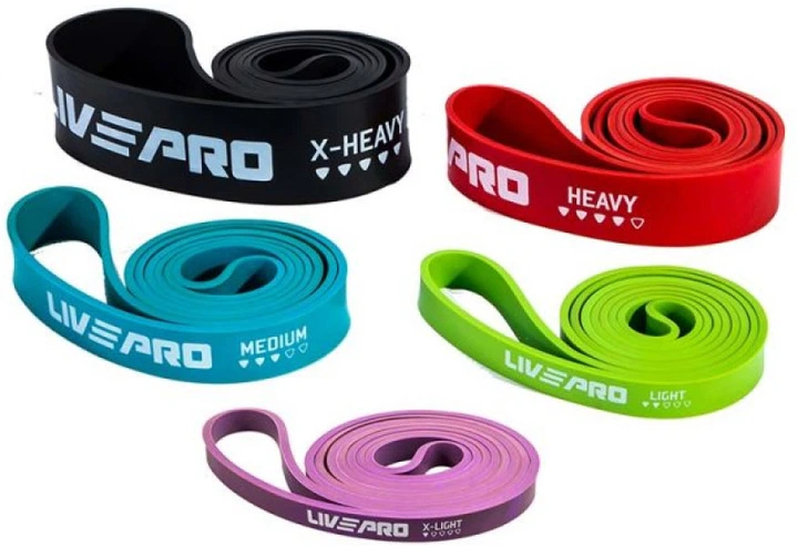Эспандер для тренировок LivePro Super Band Light (LP8410-L) - изображение 3