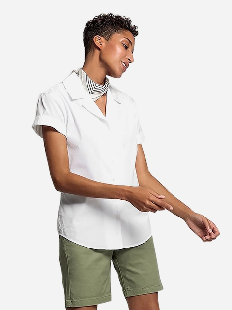Сорочка жіноча GANT Crisp Біла Ss Shirt 4311130 38 Біла (7325705723898) - зображення 4