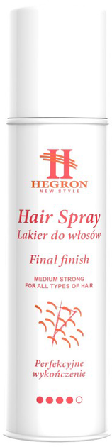 Lakier do włosów Hegron Final Finish 250 ml (5901785009538) - obraz 1