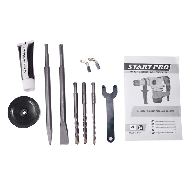Перфоратор Start Pro SRH-1600 - Фото 7 Перфоратор Start Pro SRH-1600 - изображение 7