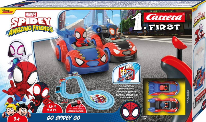 Гоночний трек Carrera First Spidey Go Spidey Go! 2.9 m (4007486630505) - зображення 1