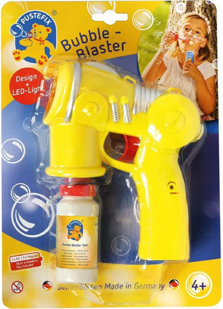 Мильні бульбашки Pustefix Bubble Blaster  60 мл (4001648696385) - зображення 1